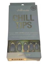 Chillhouse Chill Tips Pool Day Nail Art Manicure Set 24 Nails Imperfect Box