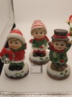 Vintage 1960’s Enesco Christmas Figurines Set Of 3 — photo 1