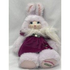 Vintage Fisher Price Hannahberry Briarberry Bunny 1998 Plush Stuffed Animal 12  