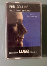 Phil Collins 1982 Hello, I Must Be Going Cassette Sealed