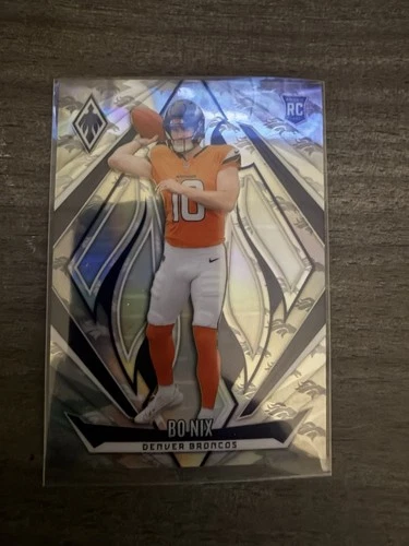 2024 Panini Phoenix - Rookies Bo Nix #159 Team Logos /299 (RC)