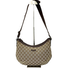 GUCCI GG Canvas Shoulder bag Crossbody Authentic