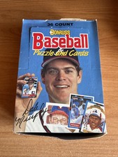 💥 1988 DONRUSS Baseball Wax Box 36 Sealed Packs