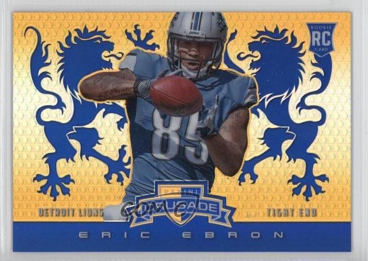 2014 Panini Rookies & Stars Rookie Crusade Blue Eric Ebron #17 RC 6w6