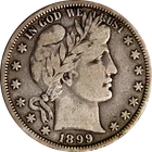 1899-O Barber Half Dollar - Choice+