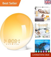 Smart Wake Up Light with Sunset Simulation & FM Radio – Ideal Gift for Sleepers