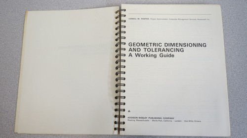 Geometric Dimensioning and Tolerancing working guide Lowell Foster Honeywell - Picture 5 of 10