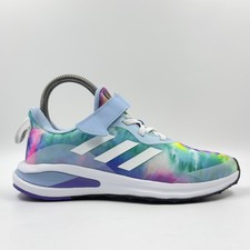 Adidas Disney FortaRun Daisy Duck Girl Multicoloured Fabric Trainers UK Size 2.5