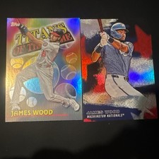 2026 Topps Series 1 James Woods 2 Card lot