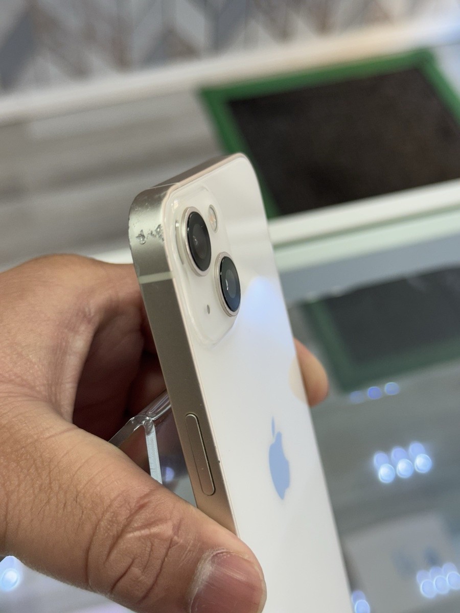 Apple iPhone 13 128GB, Unlocked, Starlight White 194252707319