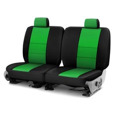 Coverking Cr-grade Neoprene 1st Row Black Synergy Green Custom Seat Covers Coverking Cr-grade Neoprene 1st Row Black Synergy Green Custom Seat Covers