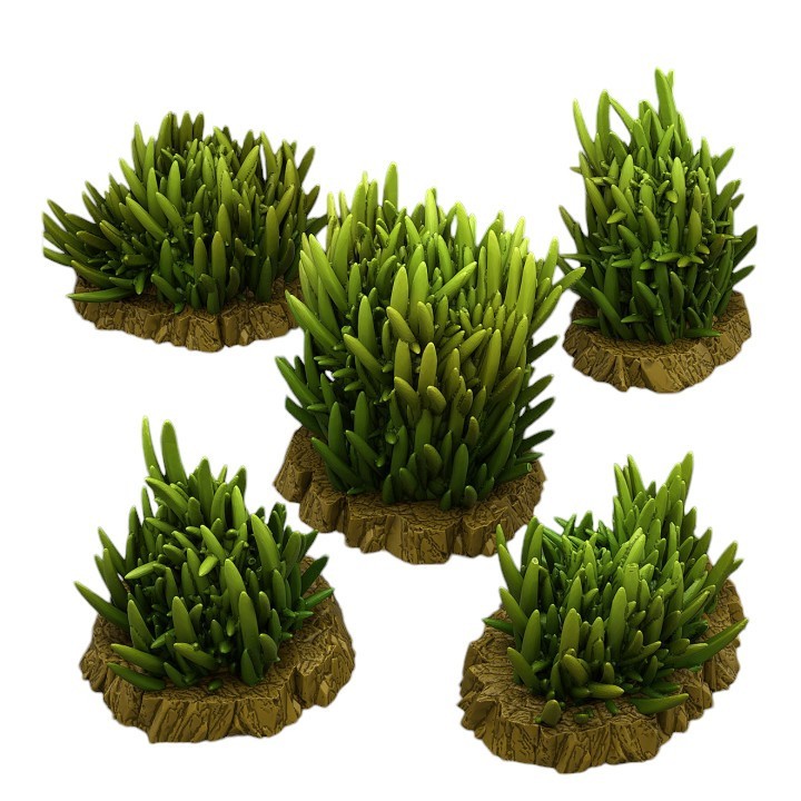 Prickly Tall Grass herbe haute miniature pour modélisme ferroviaire et maquette