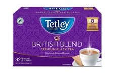British Blend Premium Black Tea, 320 Teabags, Rainforest Alliance Certified