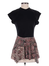 J.W. Anderson Women Black Short Sleeve Top L