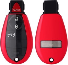 Smart Remote Key Fob Cover Case Fit for Grand Caravan Charger Challenger Dura