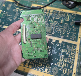 Sega Japan Saturn VA0 838-10834 Daughter Board ONLY-QUICK TEST-POWER & VIDEO