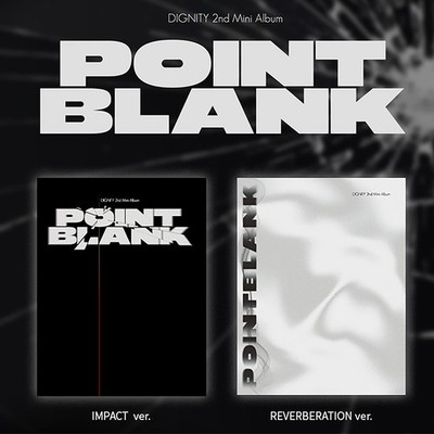 DIGNITY [POINT BLANK] 2nd Mini Album CD+Photo Book+3 Card+Poster+Sticker+F.Book