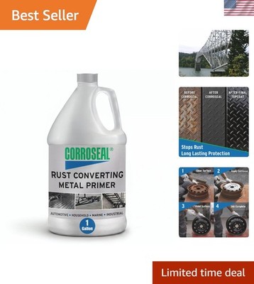 Rust Converter & Metal Primer   Stops & Prevents Corrosion on Metal, Pro-Grad...