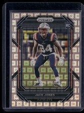 2022 Panini Prizm Jack Jones Pandora Prizm RC 064/400 #395 New England Patriots