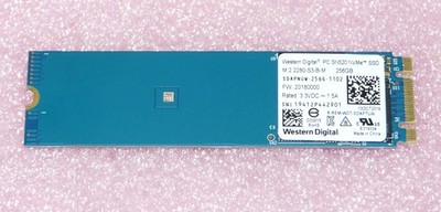 256GB Western Digital PC SN520 SDAPNUW-256G NVMe Gen3 x2 SSD M.2 2280 B+M Key