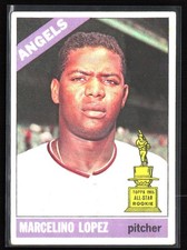 1966 Topps #155 Marcelino Lopez