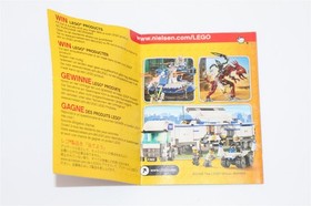 LEGO SPACE POLICE #5969 "SQUIDMAN ESCAPE" - + Manual - 