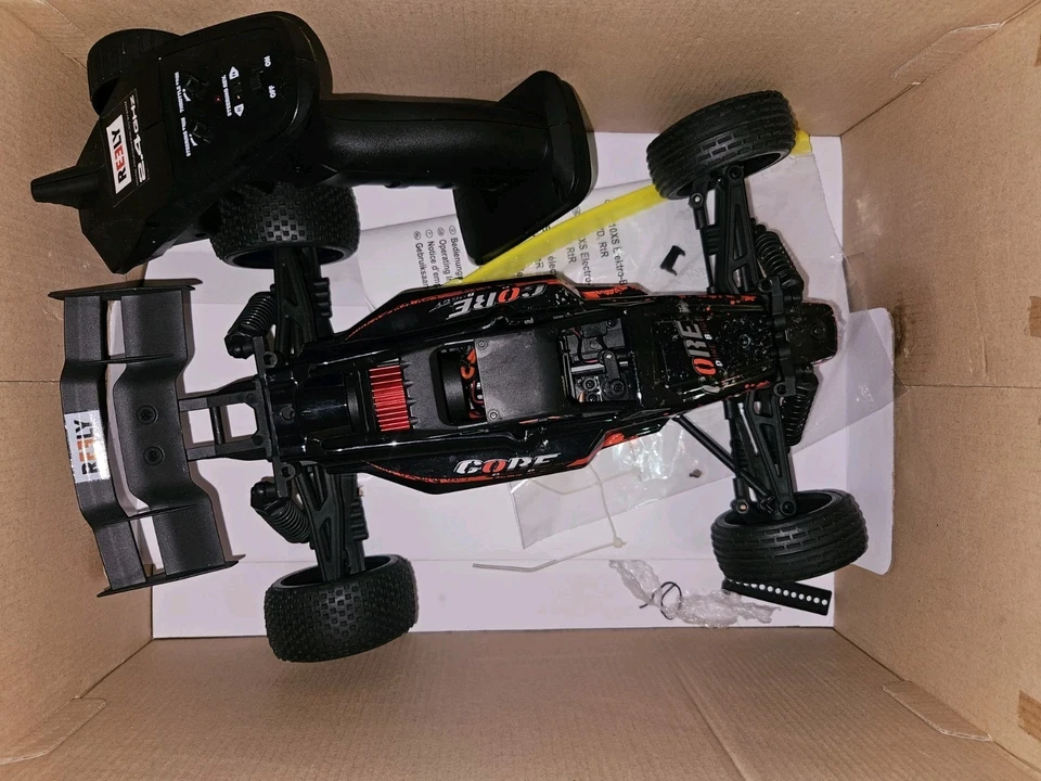 Reely Rc Car Elektro Auto DEFEKT FÜR BASTLER 1:10  Buggy Core Siehe Bilder TOP  - Bild 2 von 4