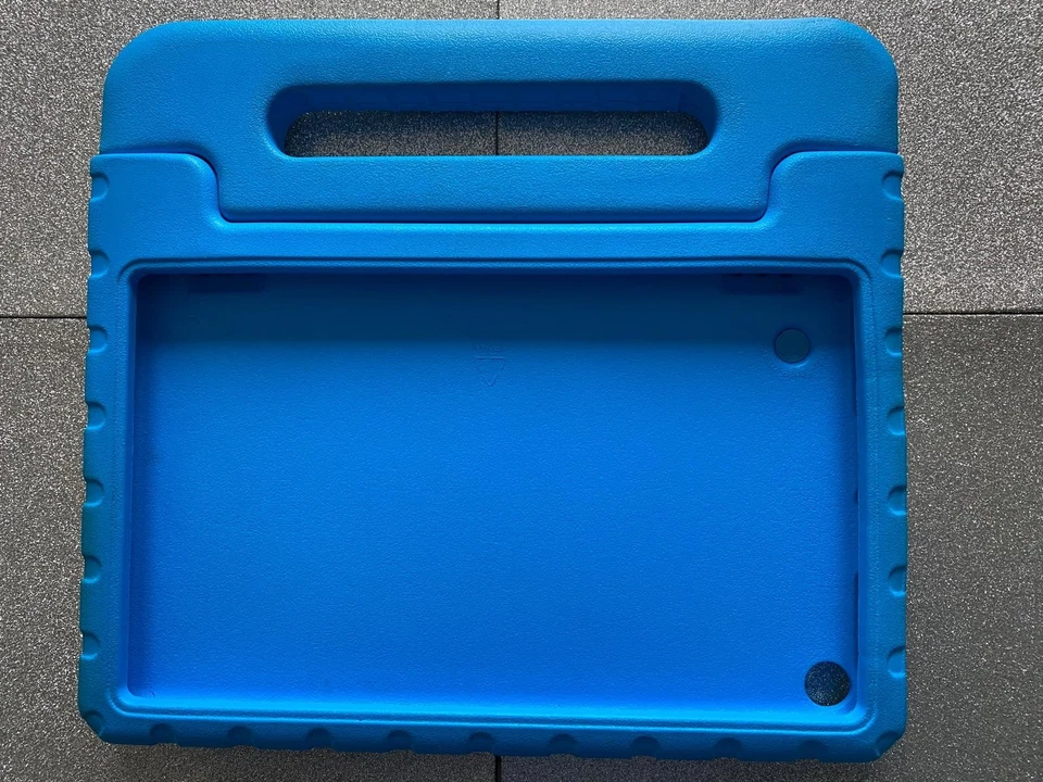 Surom Shockproof Carry Handle Stand Case For Amazon Fire HD 10” - Blue - Image 2 of 4