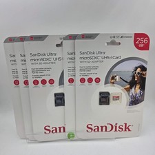 SanDisk Ultra 256GB microSDXC UHS-I A1 High Speed Card w/ SD Adapter