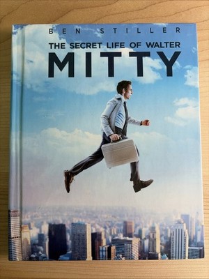 The Secret Life of Walter Mitty Blu Ray DVD 2014 Target Exclusive Digibook