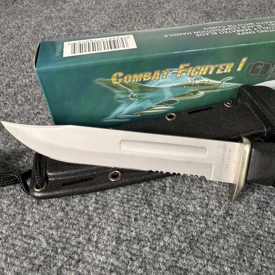 "Cuchillo Bowie Frost Cutlery combate caza 12"" con funda y caja" Foto 2 de 4