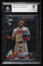 2018 Topps Chrome Update Target Exclusive Ronald Acuna Jr #HMT25 BGS 9 MINT v9t