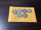 1914 barber dime lot of 6 coins #9