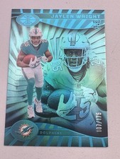 2024 Panini Illusions Jaylen Wright #56 Troohy Collection Aqua /175