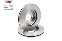 2X Automega Bremsscheibe BelüFtet Ø256Mm FüR VW Polo AW1 BZ1 Seat Ibiza V KJ1