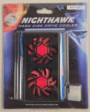 Evercool Nighthawk HD-F117 Desktop Gaming PC Hard Drive Cooler w/ Dual 60mm Fans