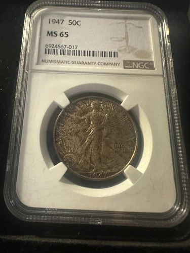 1947 50C MS65 NGC 6924567-017