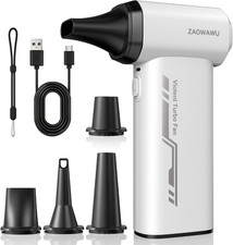 Electric Air Duster 150000 RPM Rechargeable Mini Blower with 4 Nozzles 2H Fast