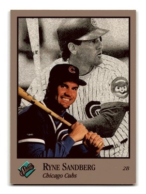 Ryne Sandberg 1992 Studio Studio Previews #3 HOF Chicago Cubs Mint