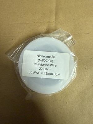 Nichrom Widerstandsdraht Ni80cr20 30awf 0,25 30 Meter 