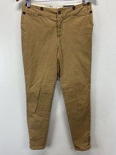 Vtg Ralph Lauren Riding Pants Sz 4 Women  s Buckle Back Buttons Ankle Chino