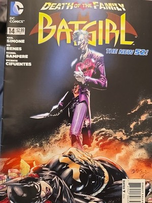 Batgirl #14 Death Of The Family DC Comics Jan 2013 Bagged And Boarded VGC