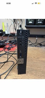 Dell OptiPlex 7060 Micro W11 Pro i7-8700 16GB RAM 250GB SSD WiFi W Power Adapter