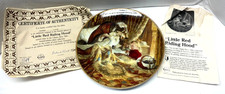 Bradford Knowles Little Red Riding Hood Vintage Classic Fairy Tales 1991 Plate