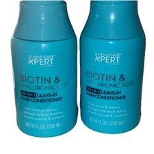 SJ HAIR CARE XPERT 🇺🇸 BIOTIN & HYALURONIC ACID 10in1 LEAVE-IN CONDITIONER 2 X