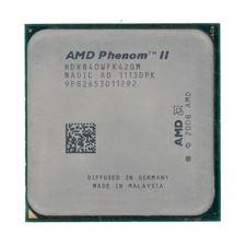 Processeur CPU AMD PHENOM II X4 840 3.2GHz Socket AM2+/AM3 HDX840WFK42GM