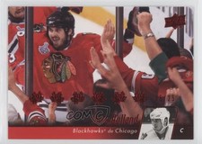 2010-11 Upper Deck French Red 5/25 Dave Bolland #158 1h1