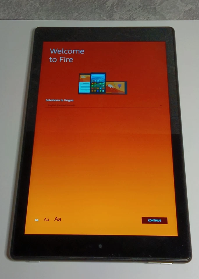 KINDLE FIRE HD 10.1" 32GB Tablet ~ SL056ZE / 7th Generation / FACTORY RESET - Image 2 of 4