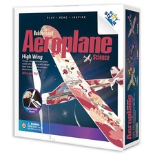 Rubber Band Airplane Science - High Wing - Educational Toy Science Kit New 
