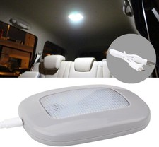 Auto Car Ceiling Roof Lights Magnetic Dome Light with Universal USB Rechargeable